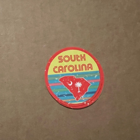 South Carolina Matte Finish PVC Removable Waterproof Decor Accent St… - Picture 10 of 13